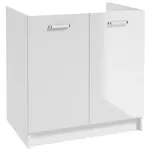 Kuchyňská skříňka Arosa D80 2D0S bílá