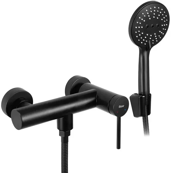 Sprchová batéria REA Clif čierna