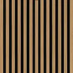 Dekorační lamela s filcem světlý dub 300x2650mm