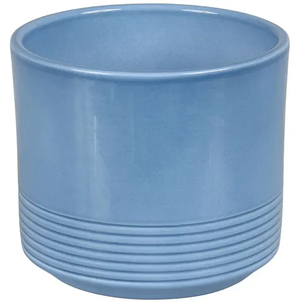 Obal na pokojové rostliny Rille 992 modrý 12 cm