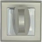 Rozeta E8 WC nikel/satén