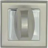 Rozeta E8 WC nikel/satén