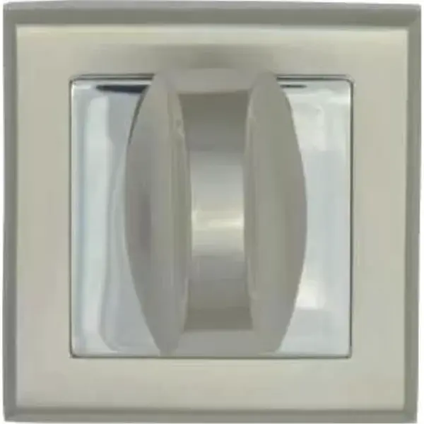 Rozeta E8 WC nikel/satén