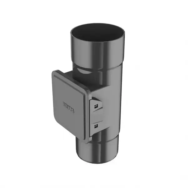 Lapač lístia s dvierkami pre plastové žľaby 110 mm