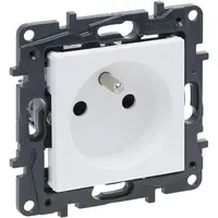 Zásuvka jednoduchá 863130 biely