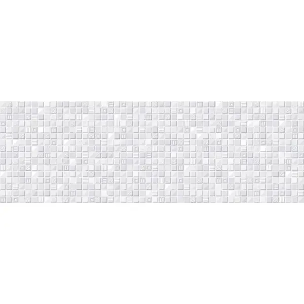 Nástěnný obklad Glass blanco 25/75