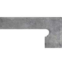 Sokl mrazuvzdorný - klinker Zanq Acero - pravé provdení 39/20