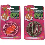 Hračka pre mačky myš v kovovej guli 6 cm mix 585.18