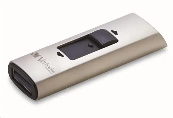 Verbatim 47690 Flash Drive Store 'n' Go, 128GB, SSD Vx400, USB 3.0, stříbrný