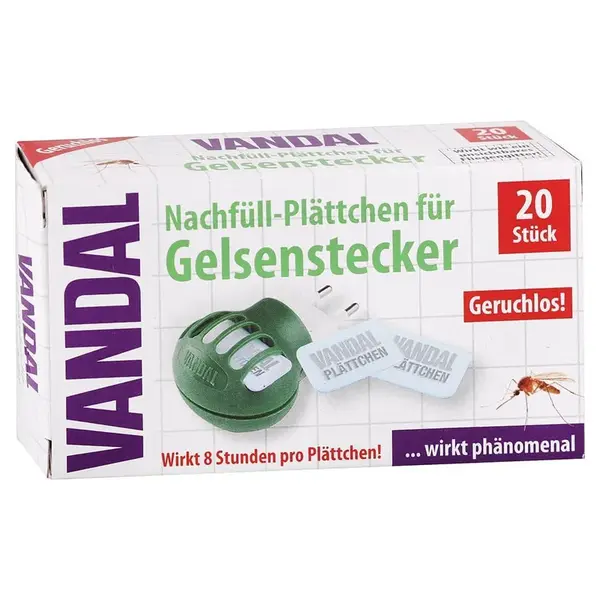Vandal náplň proti komárům pásky 20 ks