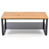 Konferenčný stolík Artiga dub zlatý/čierna