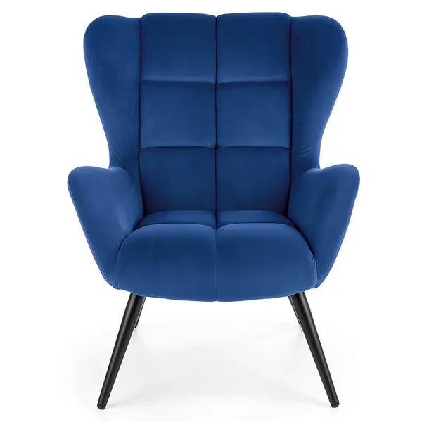 Křeslo Tyrion tmavě modrá/černá