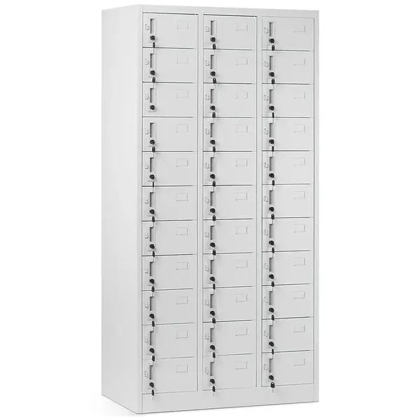 Skriňa Olivier kovová šedý