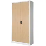 Skriňa Jan kovová biela/sonoma