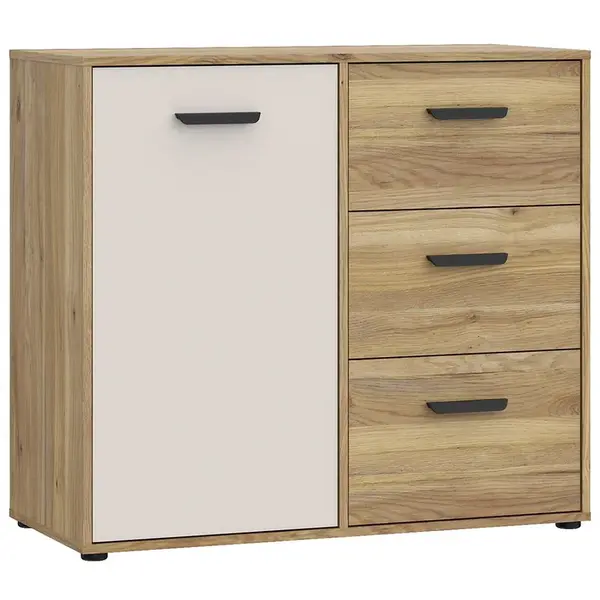 Komoda Mokkaro Mokk221l-M802 Piesok/Dub Mauvella