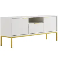 TV Stolík 135 Austin Biela/Zlatá