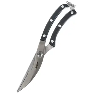 Nožnice na hydinu 24 cm Black