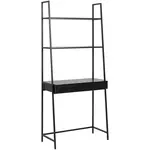 Regál ash black 174,5x77x36 cm