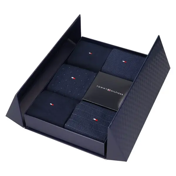 Darčeková sada ponožiek Tommy Hilfiger Mane - 5 párov, modré