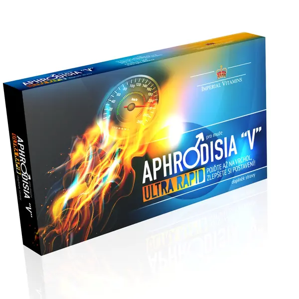 Aphrodisia V ultra rapid pro muže 10 kapslí