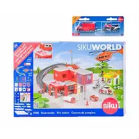 SIKU World - požární stanice s hasičským autem