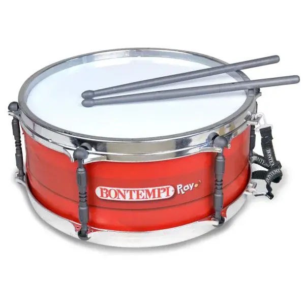 Bontempi Marching Drum – dětský buben s popruhem a paličkami, 34 cm