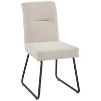 Stylife ŽIDLE, černá, béžová