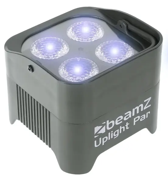 BeamZ BBP94 Battery Uplight Par 4x 10W