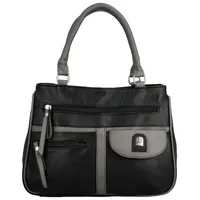 Dámská kabelka do ruky černo/šedá - Firenze Aryana Teea