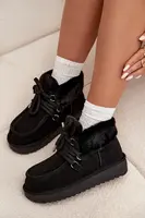 Dámské sněhule z přírodní semiš D.Franklin