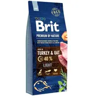 Brit Premium by Nature Light 15 kg | Granule pro psy