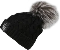 Dámská zimní čepice sherpa nell ii černá uni