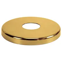 Rozeta 1/2˝ plochá zlatá h-8; d-70