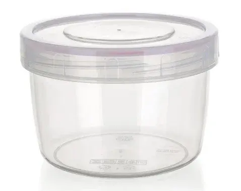 Dóza na potraviny Lara 0,25 l, hermetická kulatá