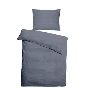 POVLEČENÍ, flanel, modrá, 140/200 cm