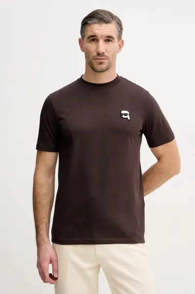 Bavlněné tričko Karl Lagerfeld