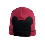 Baby Nellys Jarní, podzimní čepice Mouse, vínová, 2/4 roky