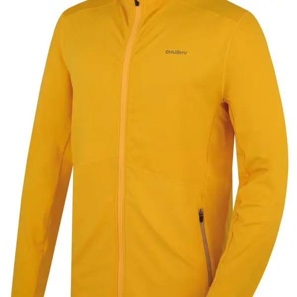 Husky Tarp zip M M, yellow Pánská mikina na zip