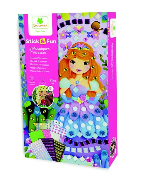 Stick & Fun - malá mozaika - princezné