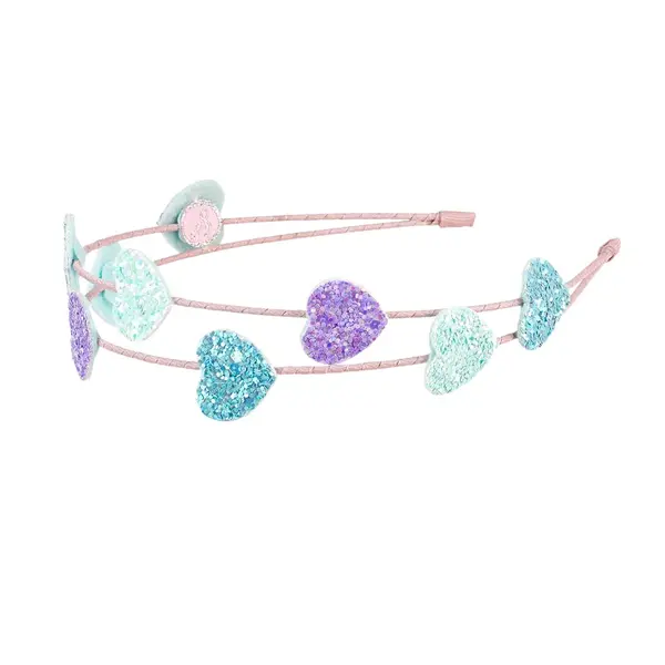 Souza! - Čelenka do vlasov Lucille so srdiečkami