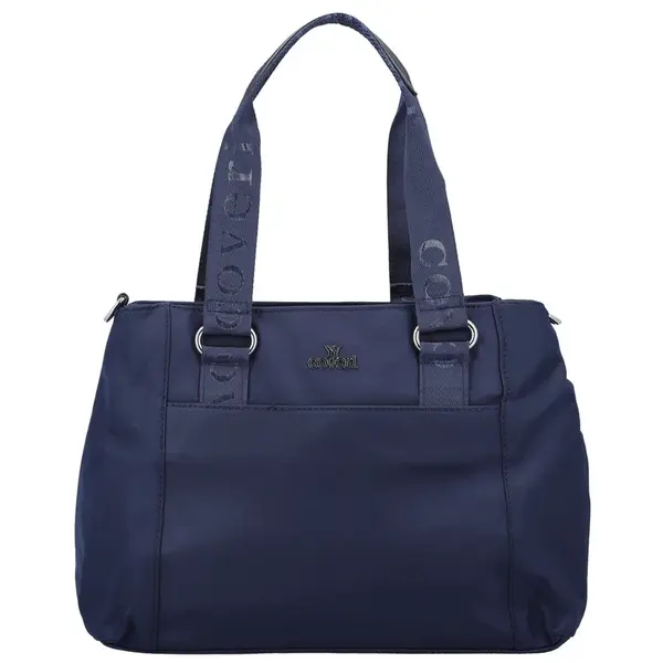 Dámska kabelka do ruky tmavo modrá - Coveri Fabricie