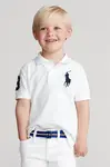 Detská bavlnená polokošeľa Polo Ralph Lauren