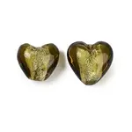 Handmade Silver Foil Lampwork Glass Beads