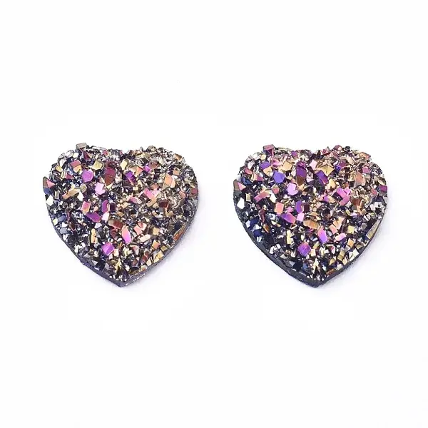 Shining Druzy Resin Cabochons