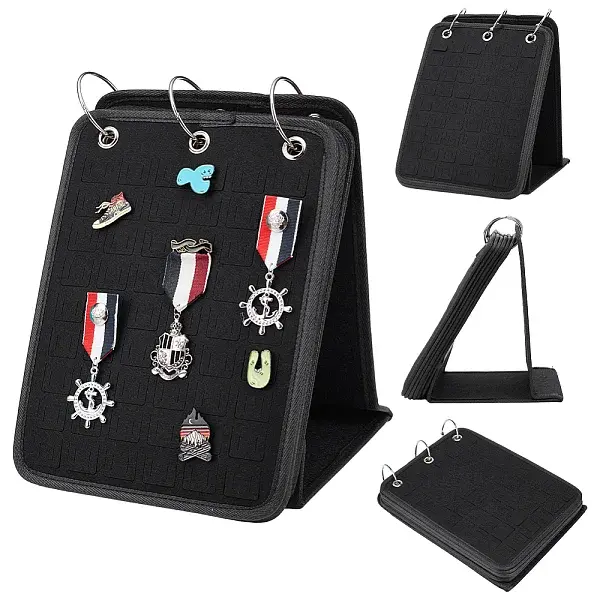 Felt Shoe Charms Collection Binder Book