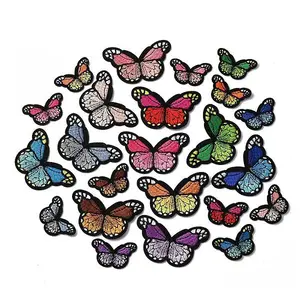 Polyester Embroidery Cloth Iron On/Sew On Patches