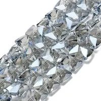 Electroplate Glass Beads Strands