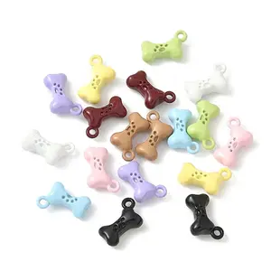 Spray Painted Alloy Pendants