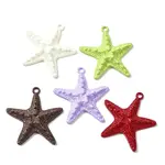 Spray Paint Alloy Big Pendants