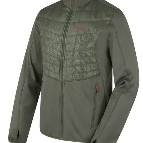 Husky Airy M L, khaki Pánská mikina